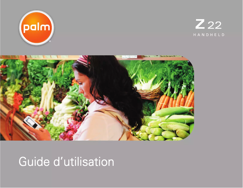 Page n°1 - Manuel utilisateur Palm Z22