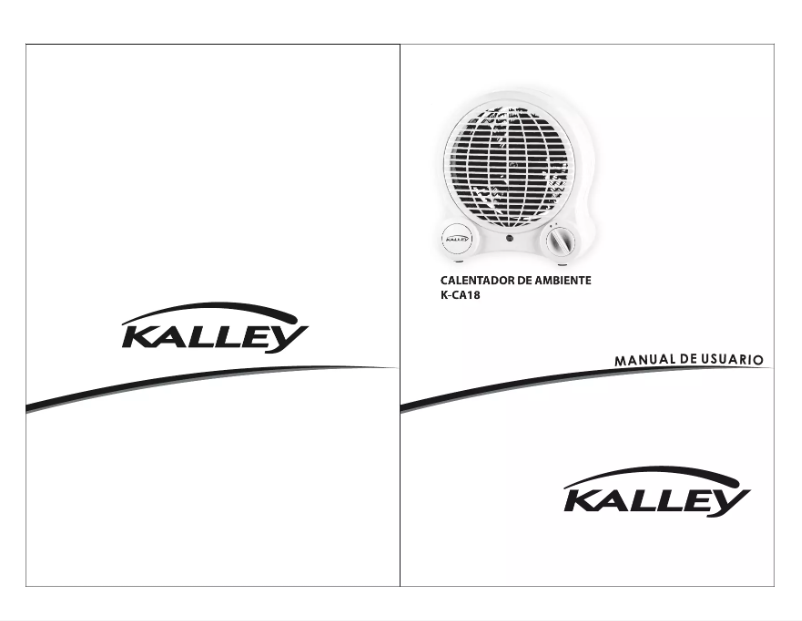 Página 1 del manual Manual de usuario Kalley K-CA18