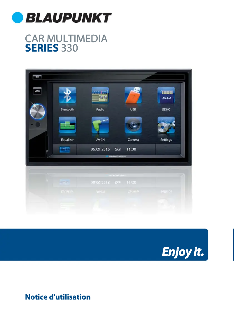 Page n°1 - Manuel utilisateur Blaupunkt Series 330