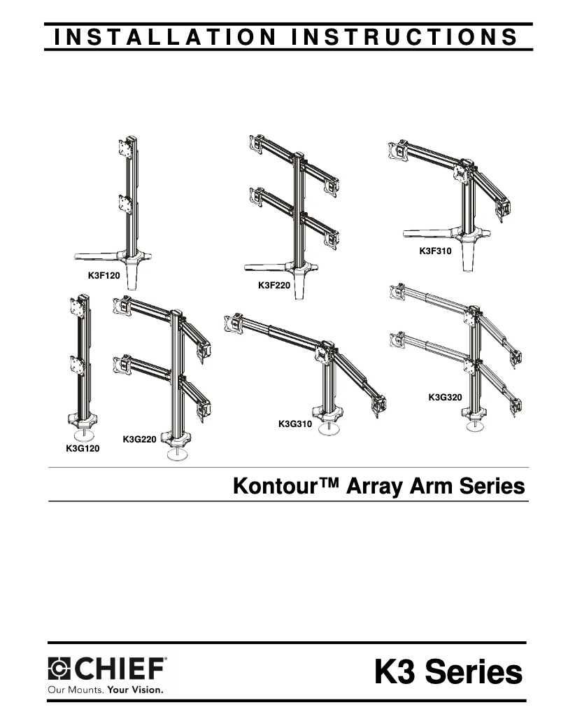 Image de la première page du manuel de l'appareil K3G320B