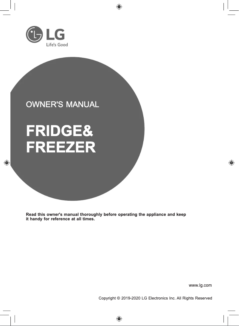 Page 1 de la notice Manuel utilisateur LG LM75SXT