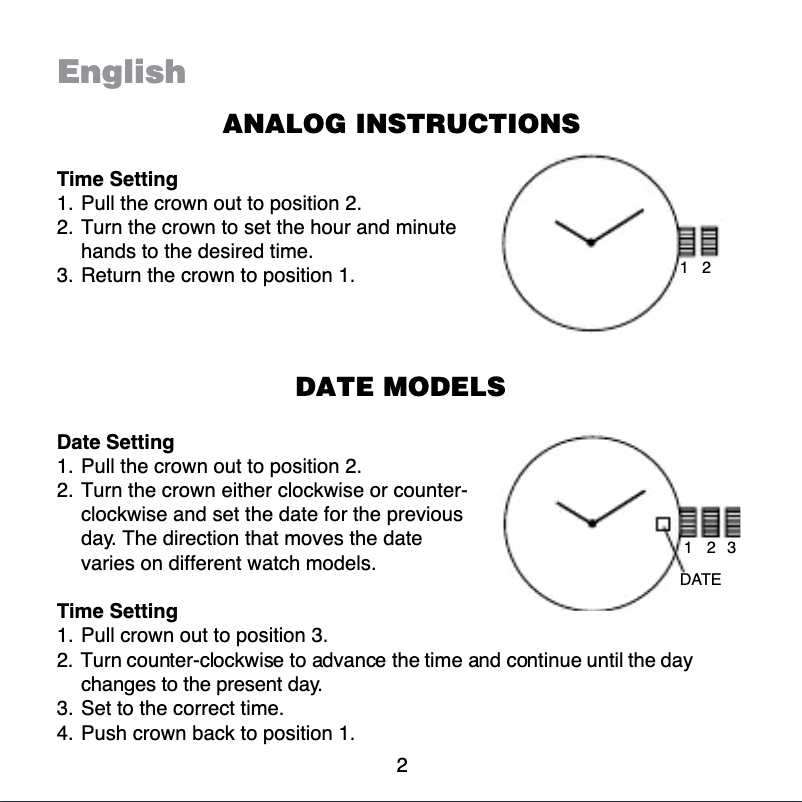 Page 1 de la notice Manuel utilisateur Michael Kors Parker MK5896