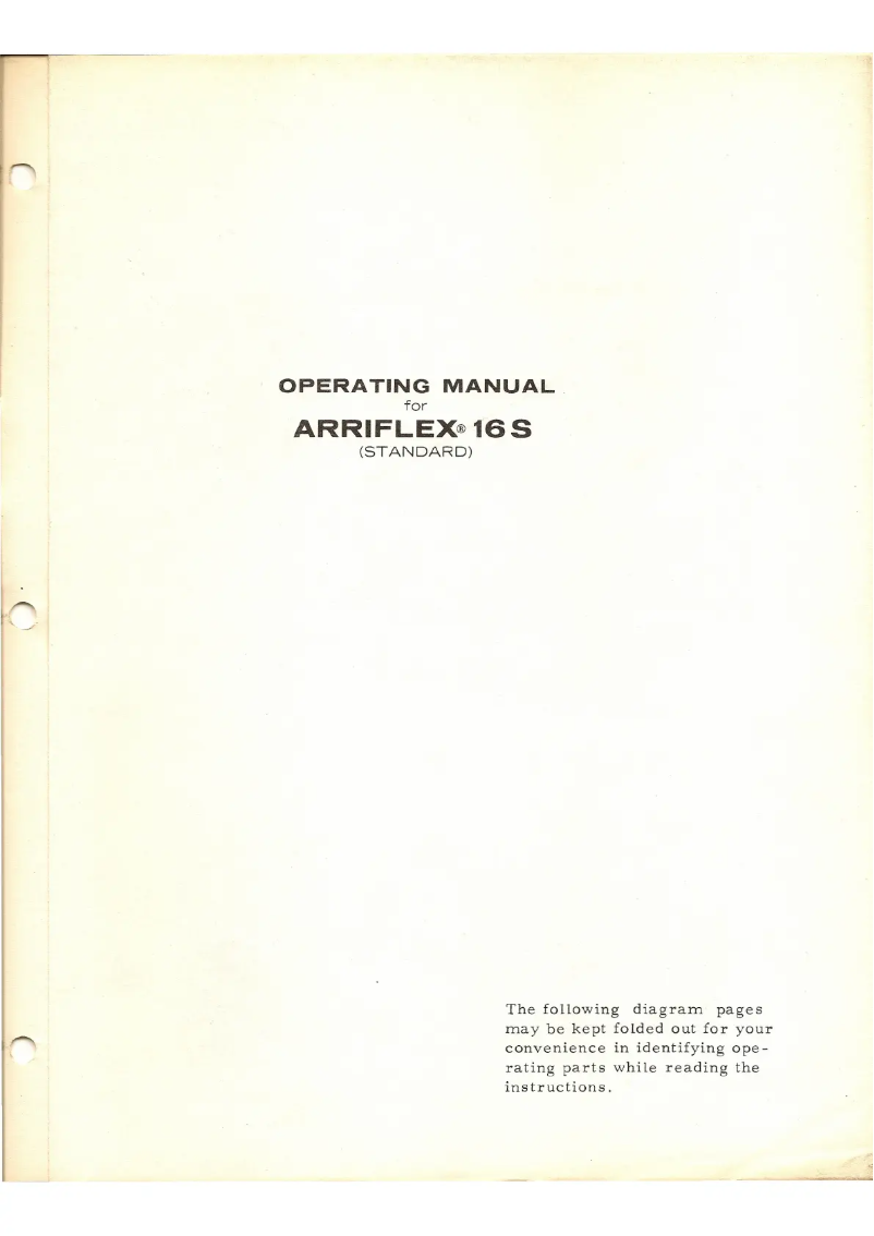 Image de la première page du manuel de l'appareil FLEX 16 S Standard