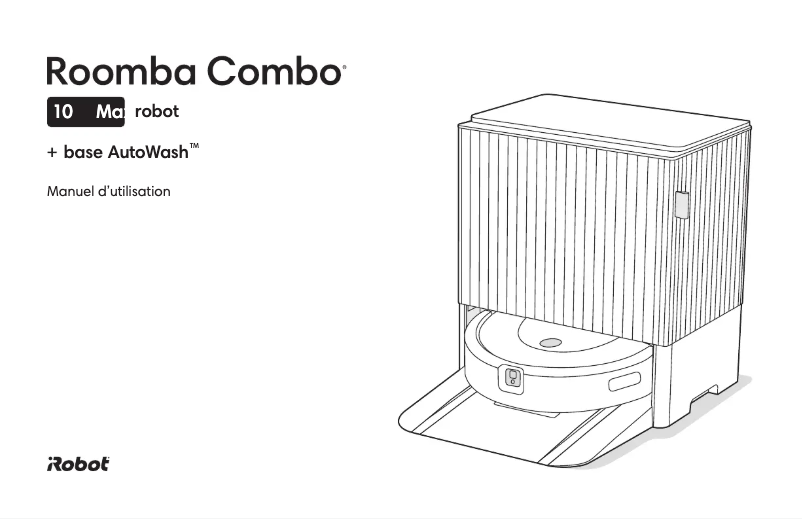 Page n°1 - Manuel utilisateur iRobot Roomba Combo 10 Max