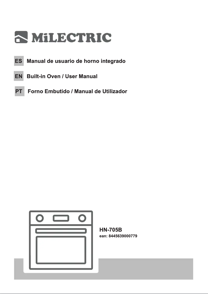 Page 1 de la notice Manuel utilisateur Milectric HN-705B
