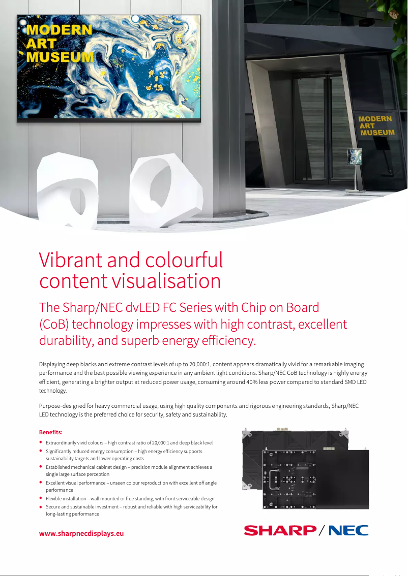 Image de la première page du manuel de l'appareil LED-FC015i