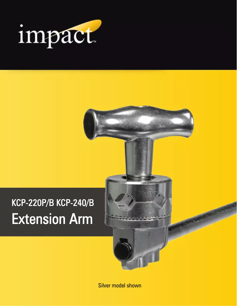 Image de la première page du manuel de l'appareil KCP-240