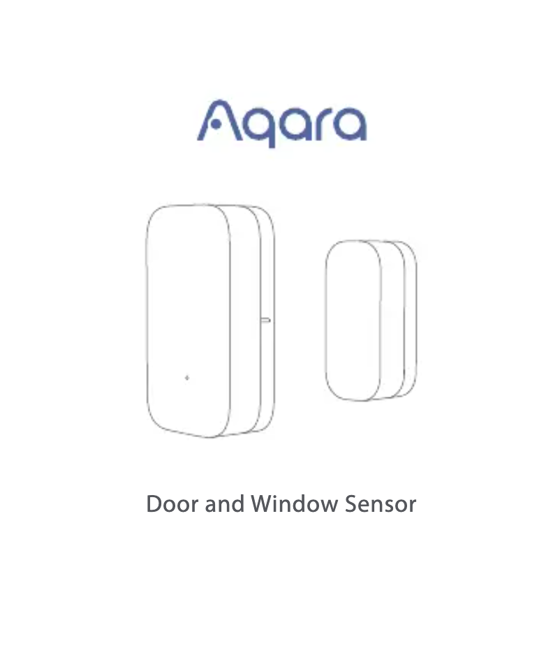 Page 1 de la notice Manuel utilisateur Aqara Door and Window Sensor