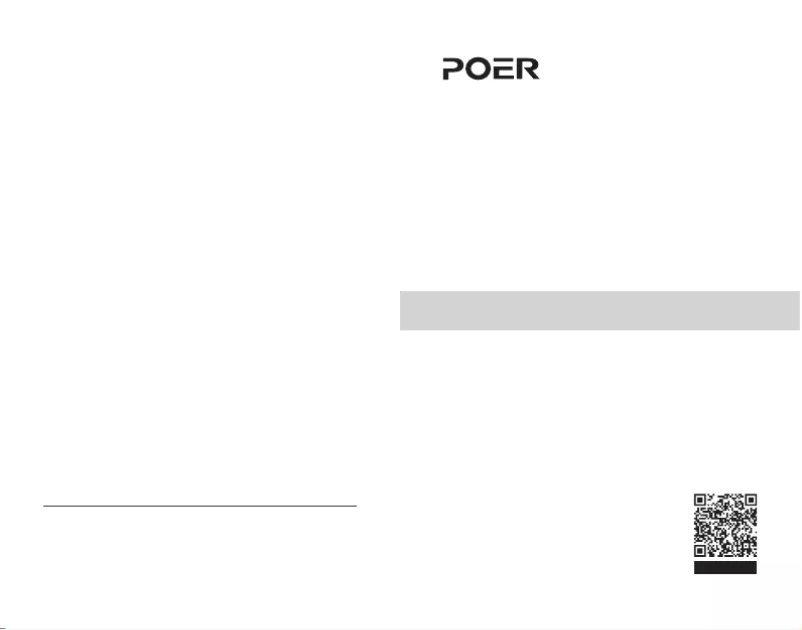 Página 1 del manual Manual de usuario POER PTV30