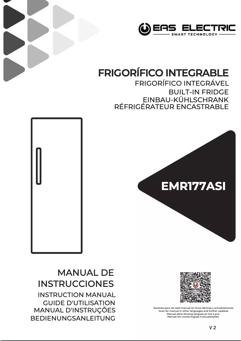 Page n°1 - Manuel utilisateur EAS Electric EMR177ASI