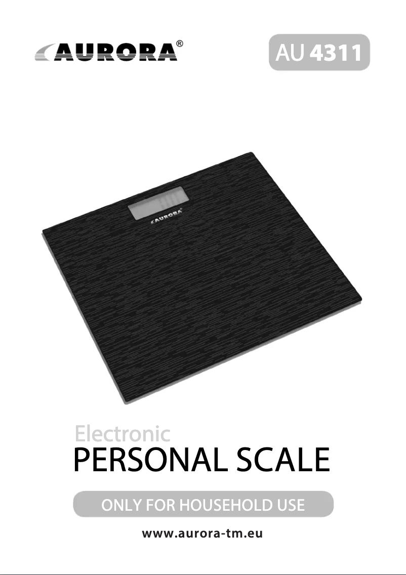 Page 1 de la notice Manuel utilisateur Aurora AU 4311