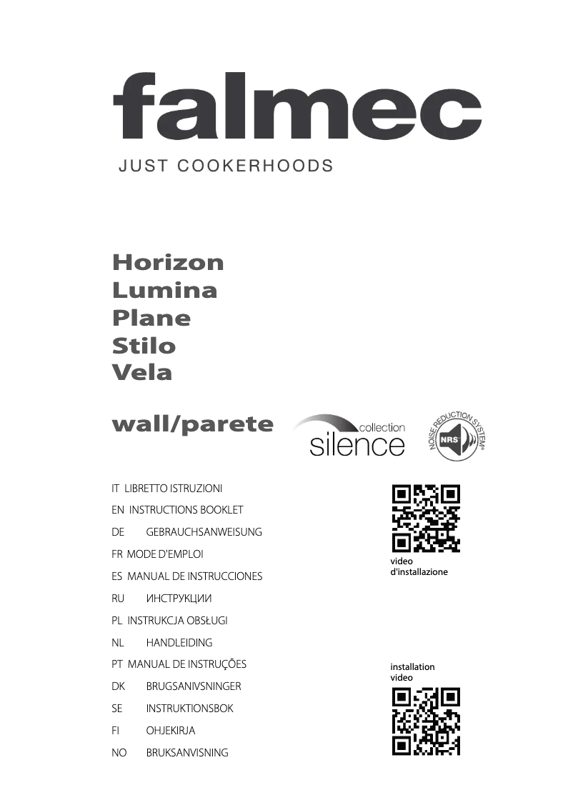 Page 1 de la notice Guide d'installation Falmec F5LA90B1