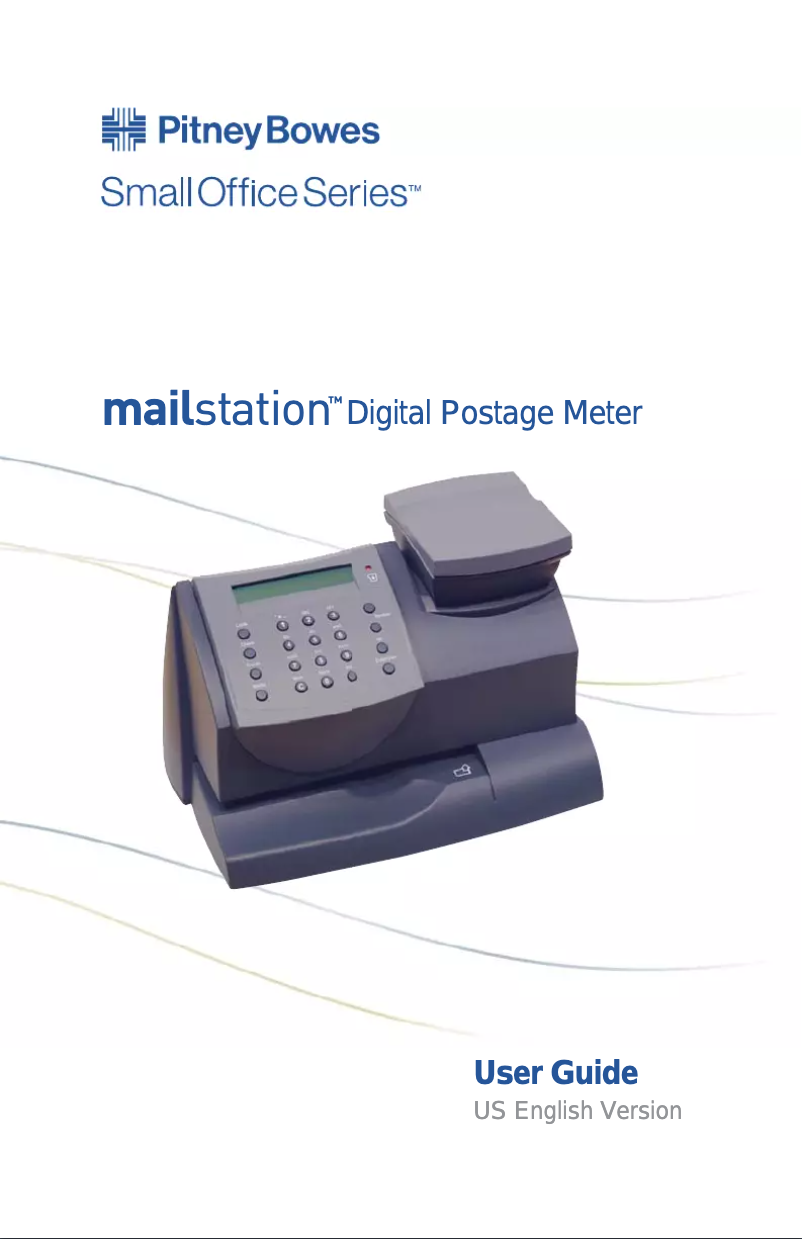 Page n°1 - Manuel utilisateur Pitney Bowes DM50i