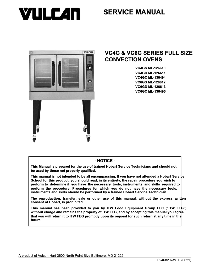 Image de la première page du manuel de l'appareil VC44GC