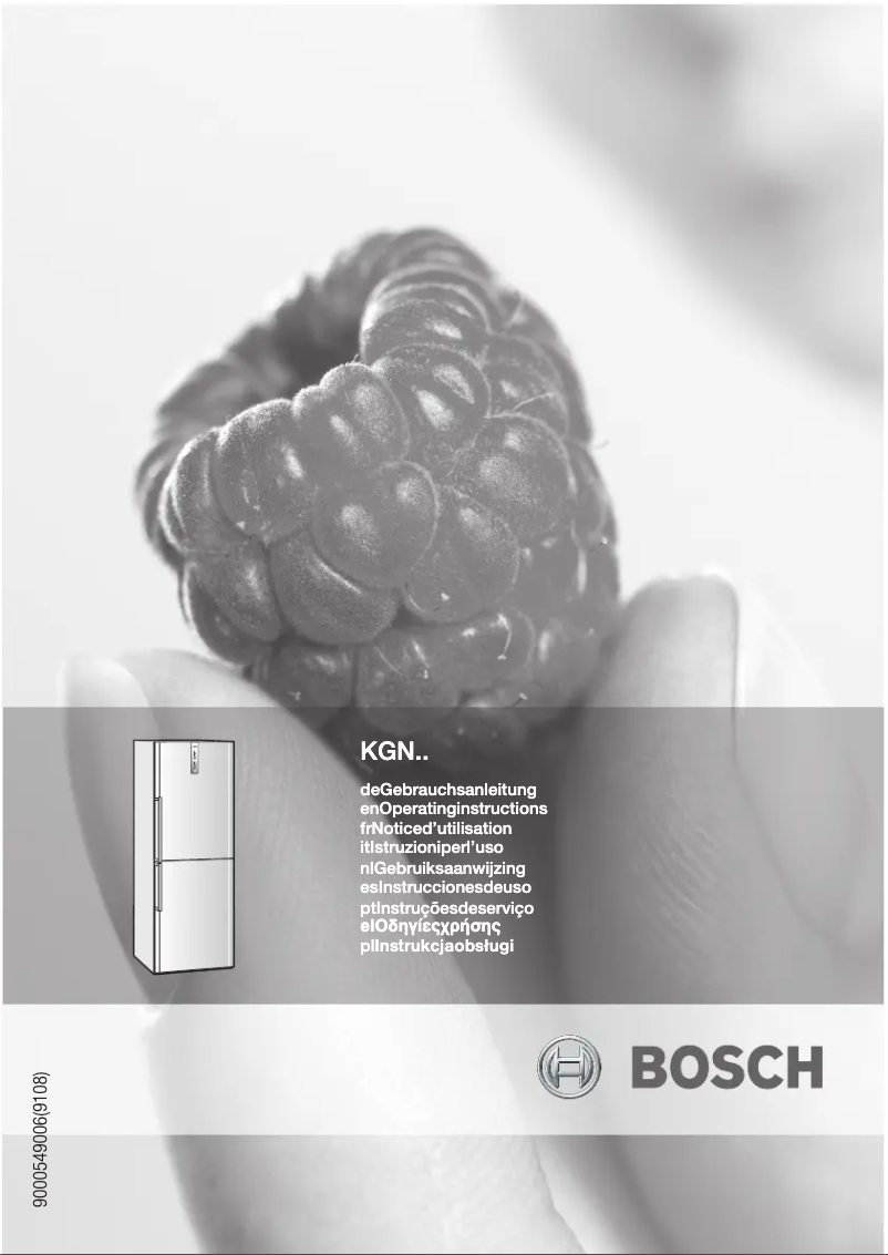 Página 1 del manual Manual de usuario Bosch KGN 46H70