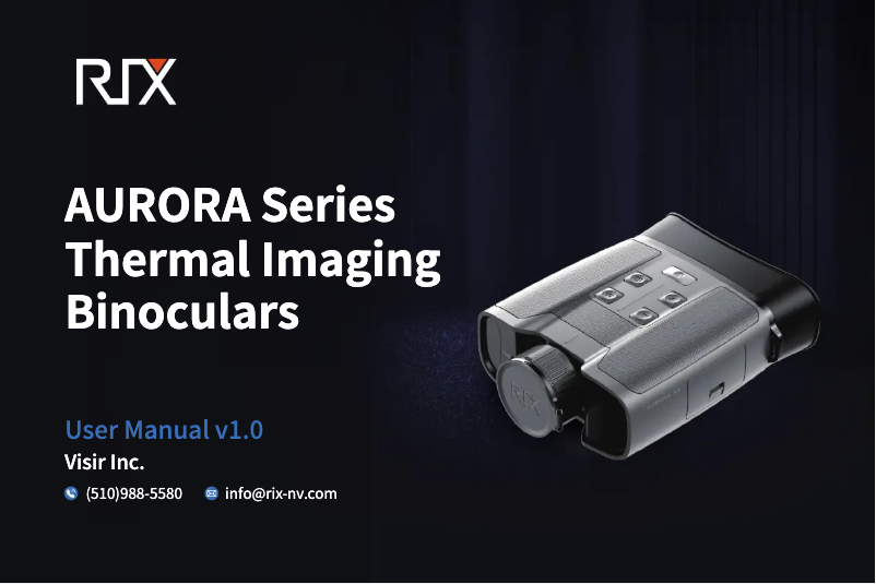 Page 1 de la notice Manuel utilisateur RIX Aurora A3