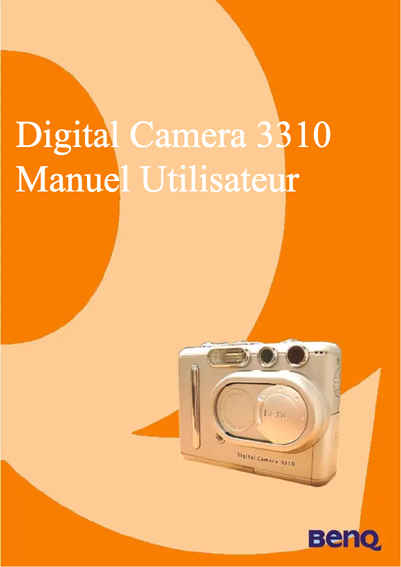 Page n°1 - Manuel utilisateur BenQ DC 3310