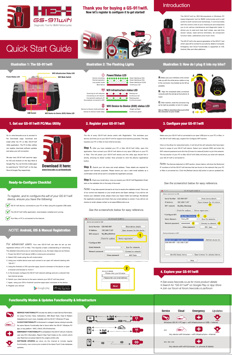 Page n°1 - Manuel utilisateur Hex GS-911wifi