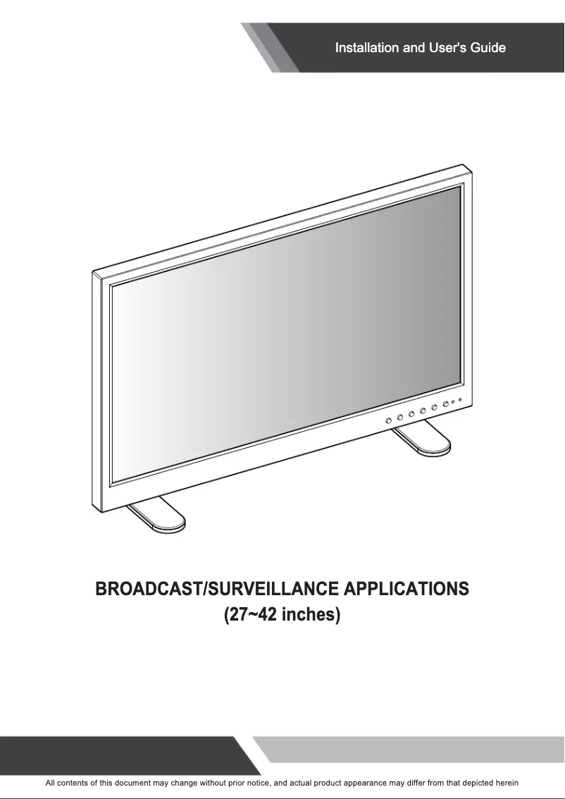 Image de la première page du manuel de l'appareil 42HSDI