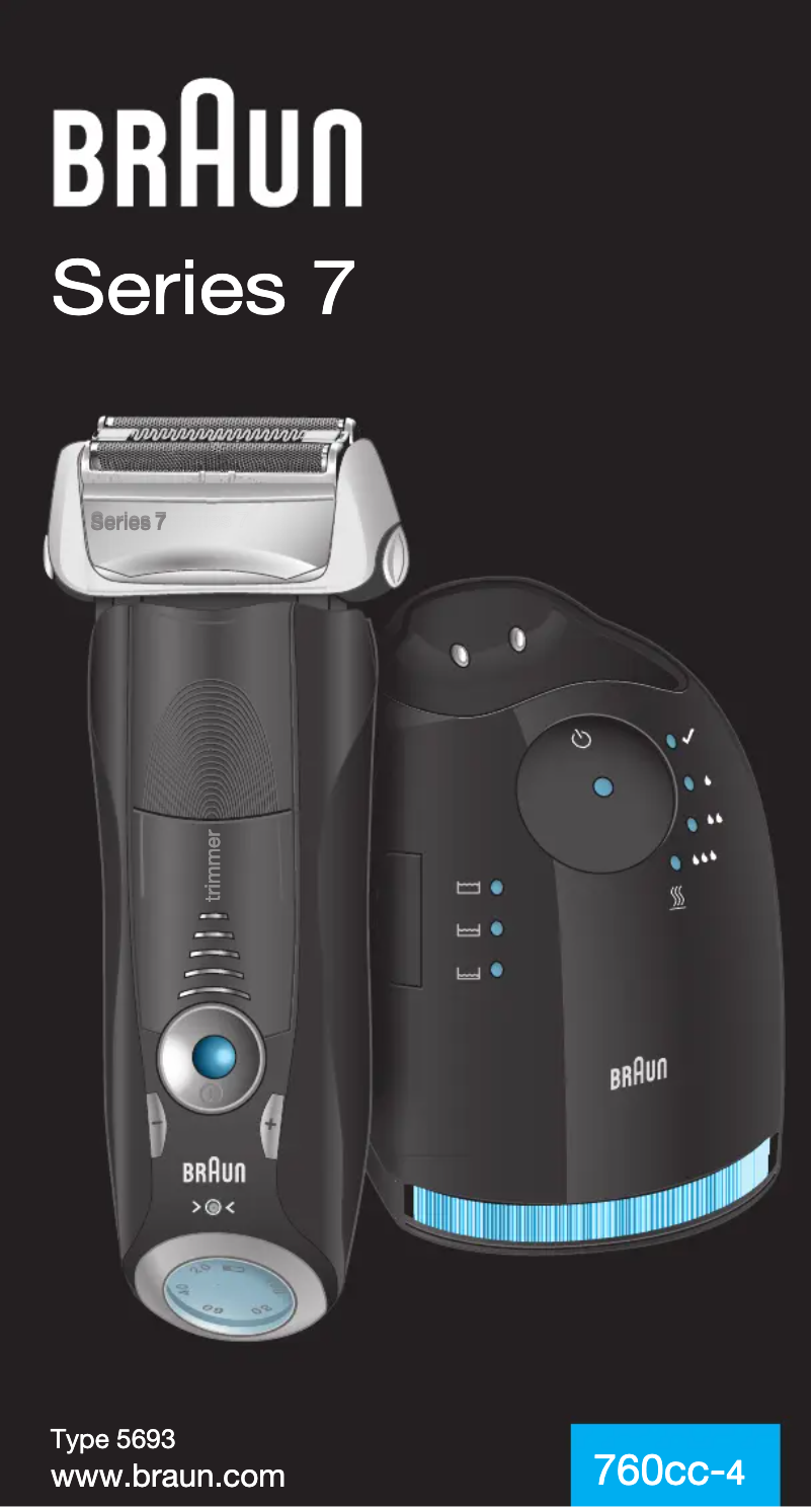 Image de la première page du manuel de l'appareil Series 7 760cc-4