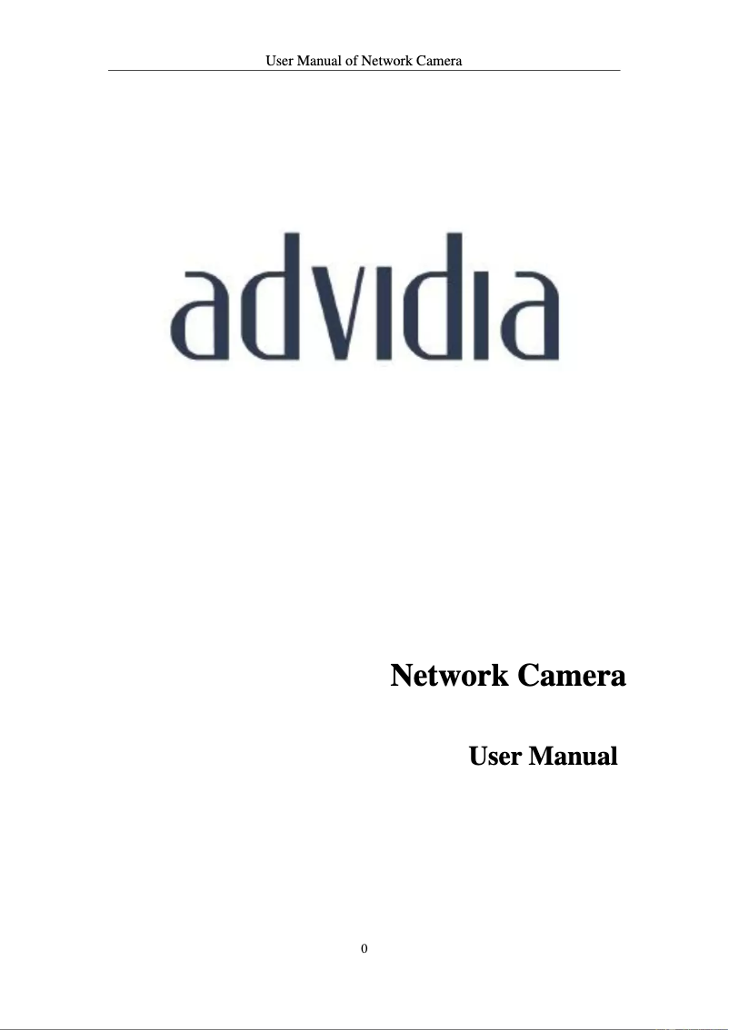 Page n°1 - Manuel utilisateur Advidia A-27-F
