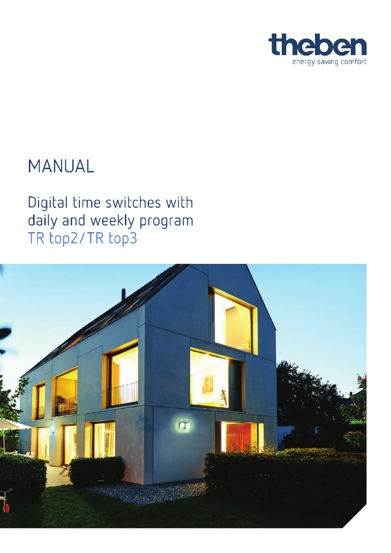 Image de la première page du manuel de l'appareil TR 610 top3