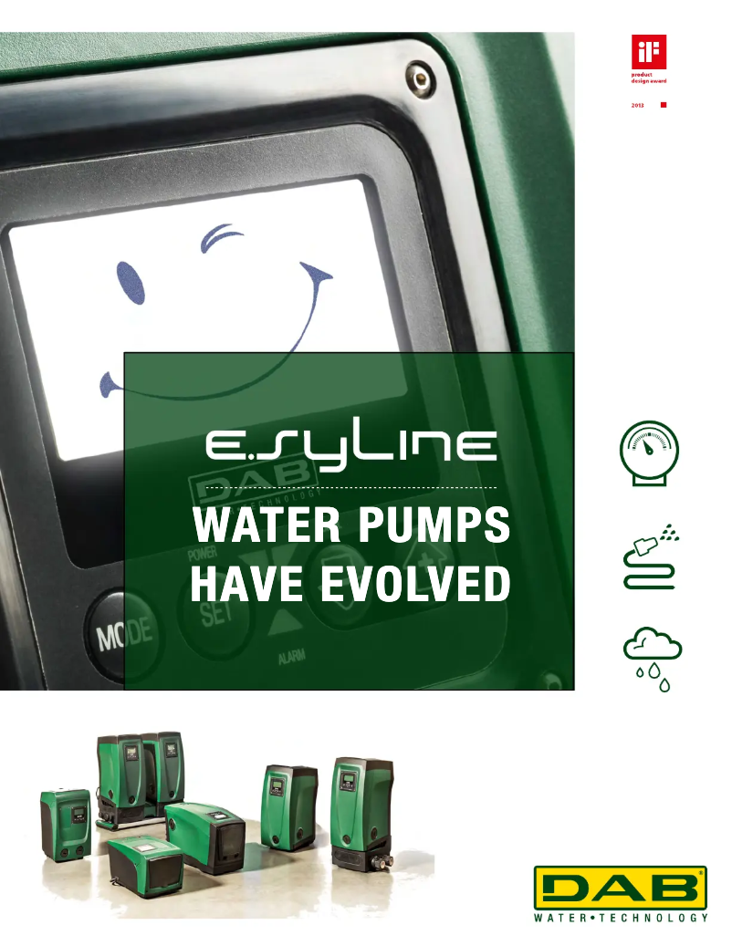 Page 1 de la notice Brochure DAB Esybox Mini 3