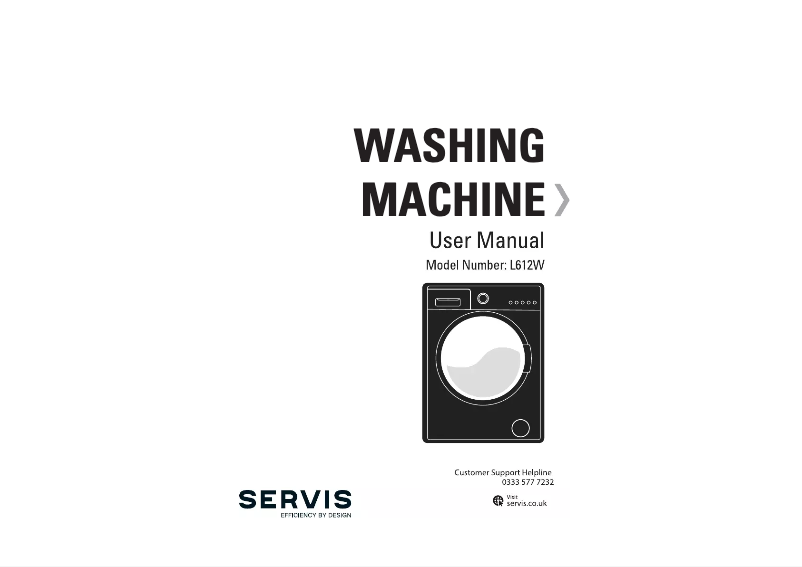 Page n°1 - Manuel utilisateur Servis L612W