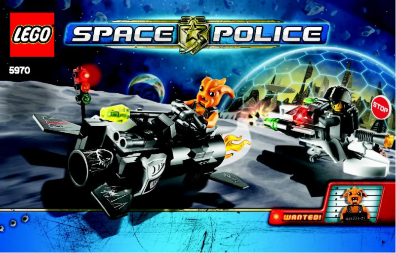 Page 1 de la notice Manuel utilisateur Lego Space Police 5970