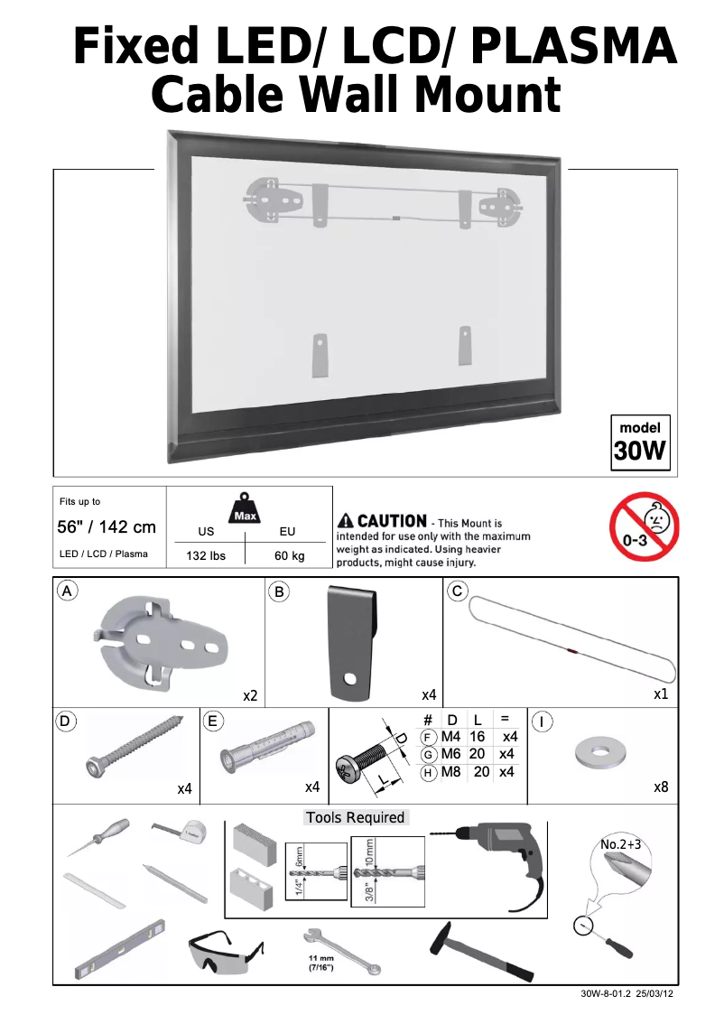 Image de la première page du manuel de l'appareil 30W