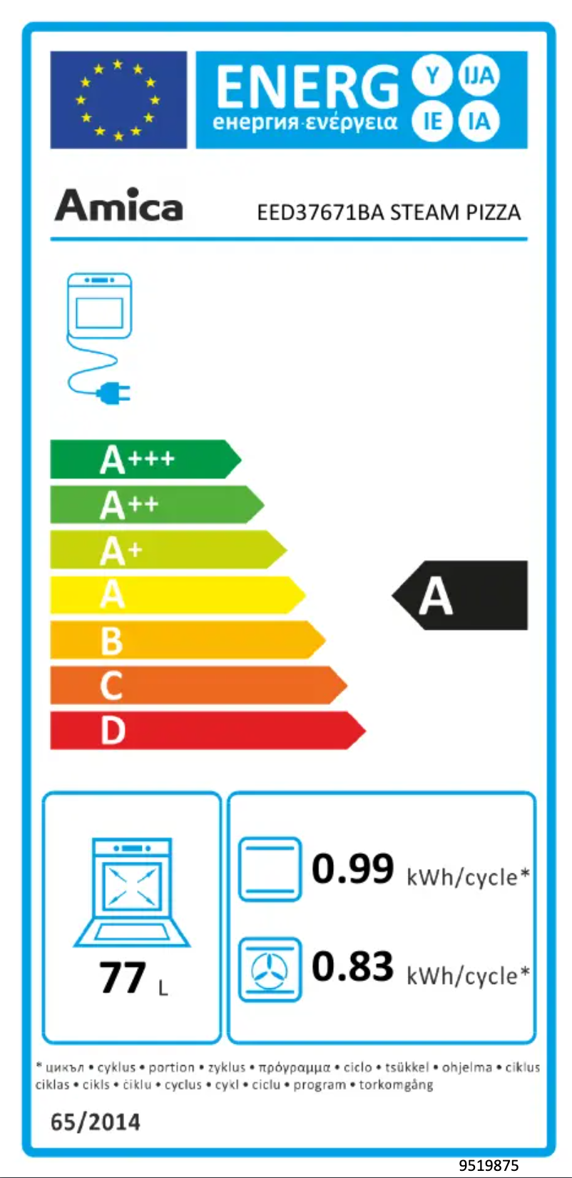 Image de la première page du manuel de l'appareil EED37671BA