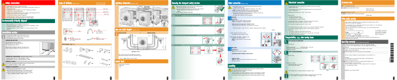 Page n°1 - Guide d'installation Bosch WIS24140EU