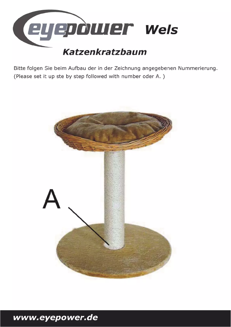 Page n°1 - Manuel utilisateur Eyepower Wels