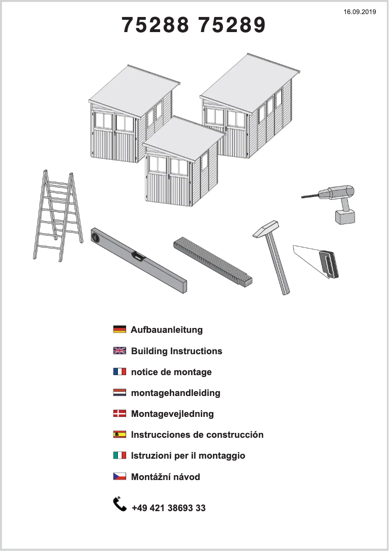 Page 1 de la notice Manuel utilisateur Karibu Waabs 3