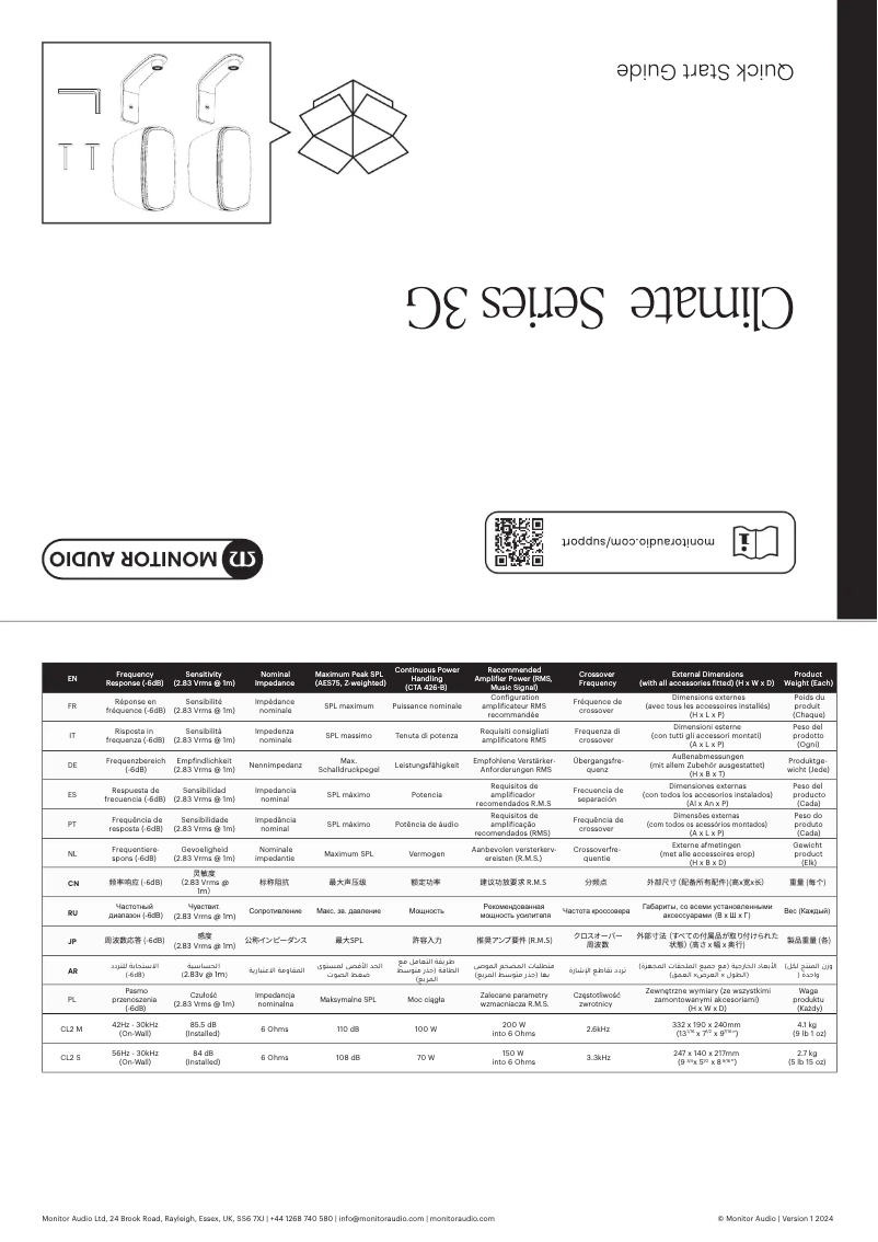 Image de la première page du manuel de l'appareil CL2 M