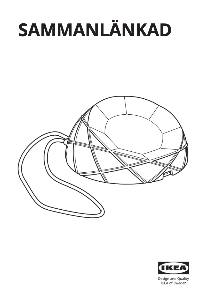 Image de la première page du manuel de l'appareil SAMMANLÄNKAD 905.150.85