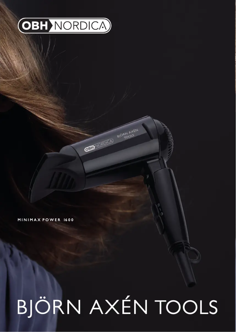 Página 1 del manual Manual de usuario OBH Nordica MiniMax Power 1600 5182