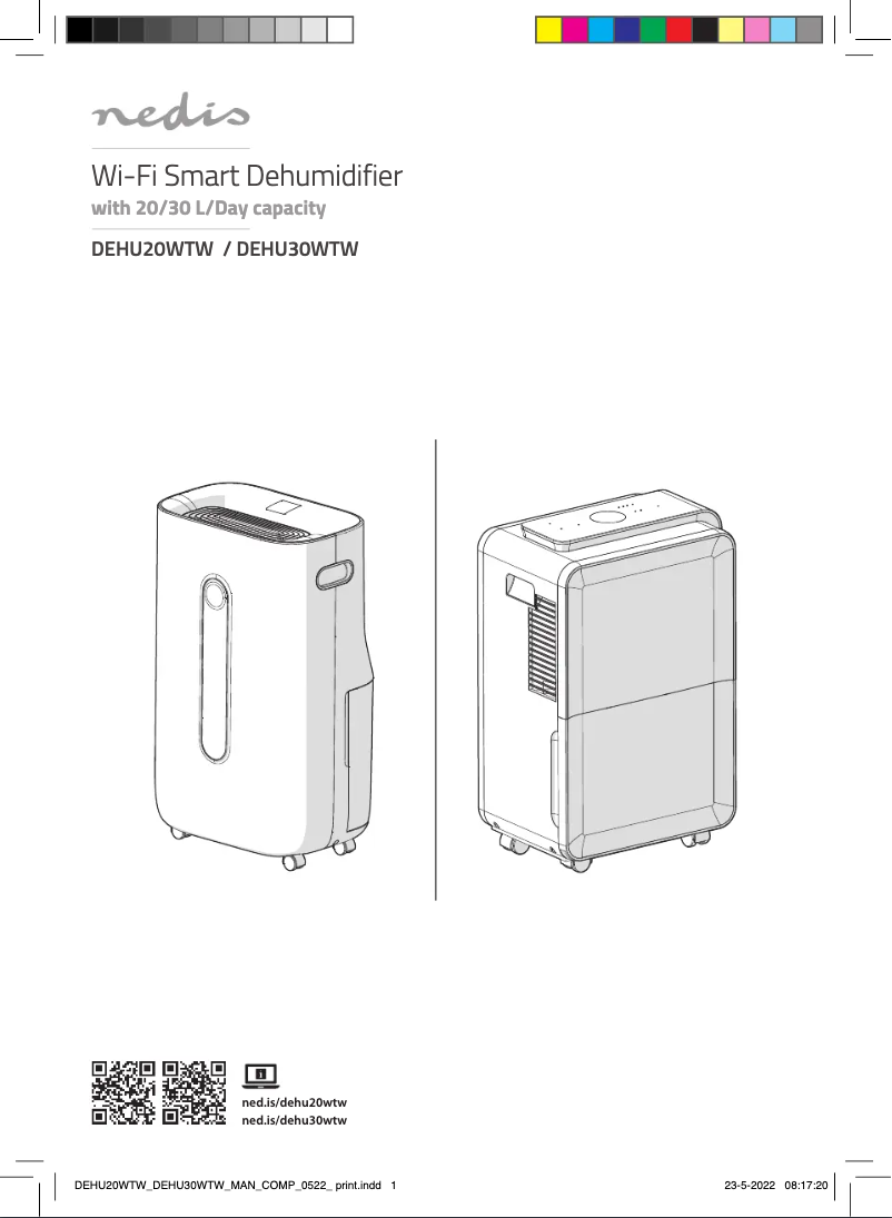 Page n°1 - Manuel utilisateur Nedis DEHU30WTW