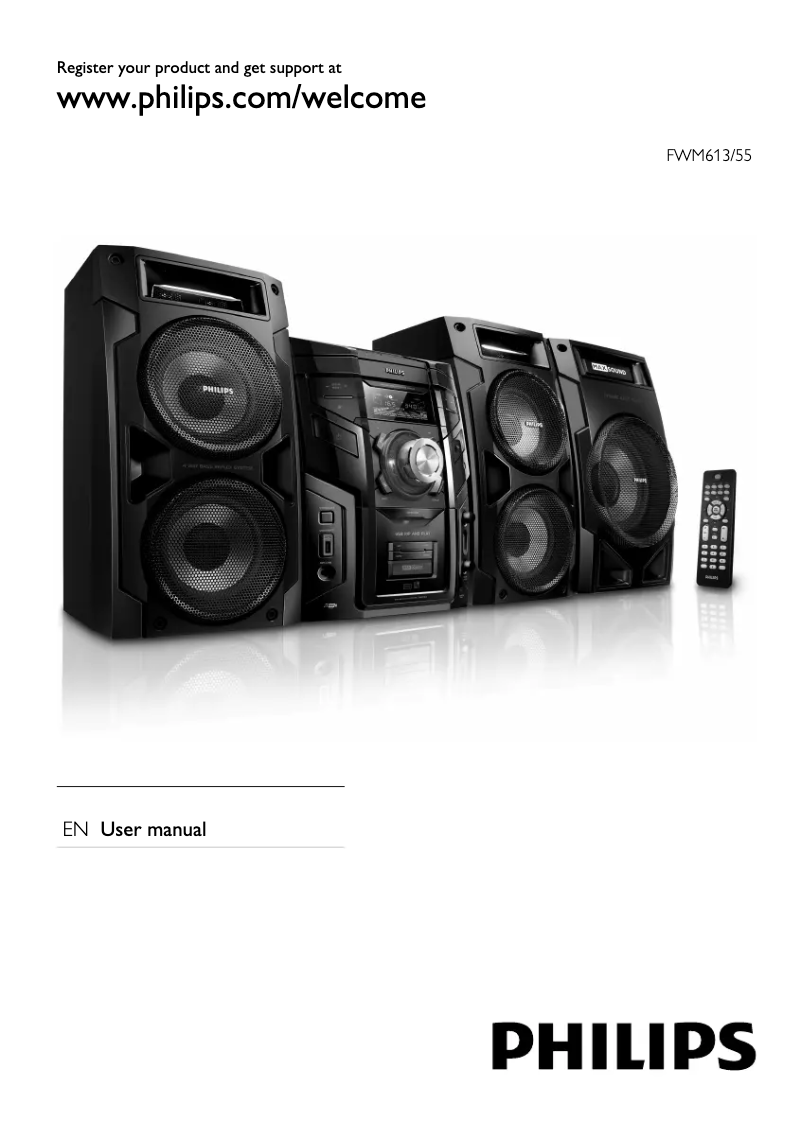 Image de la première page du manuel de l'appareil FWM613