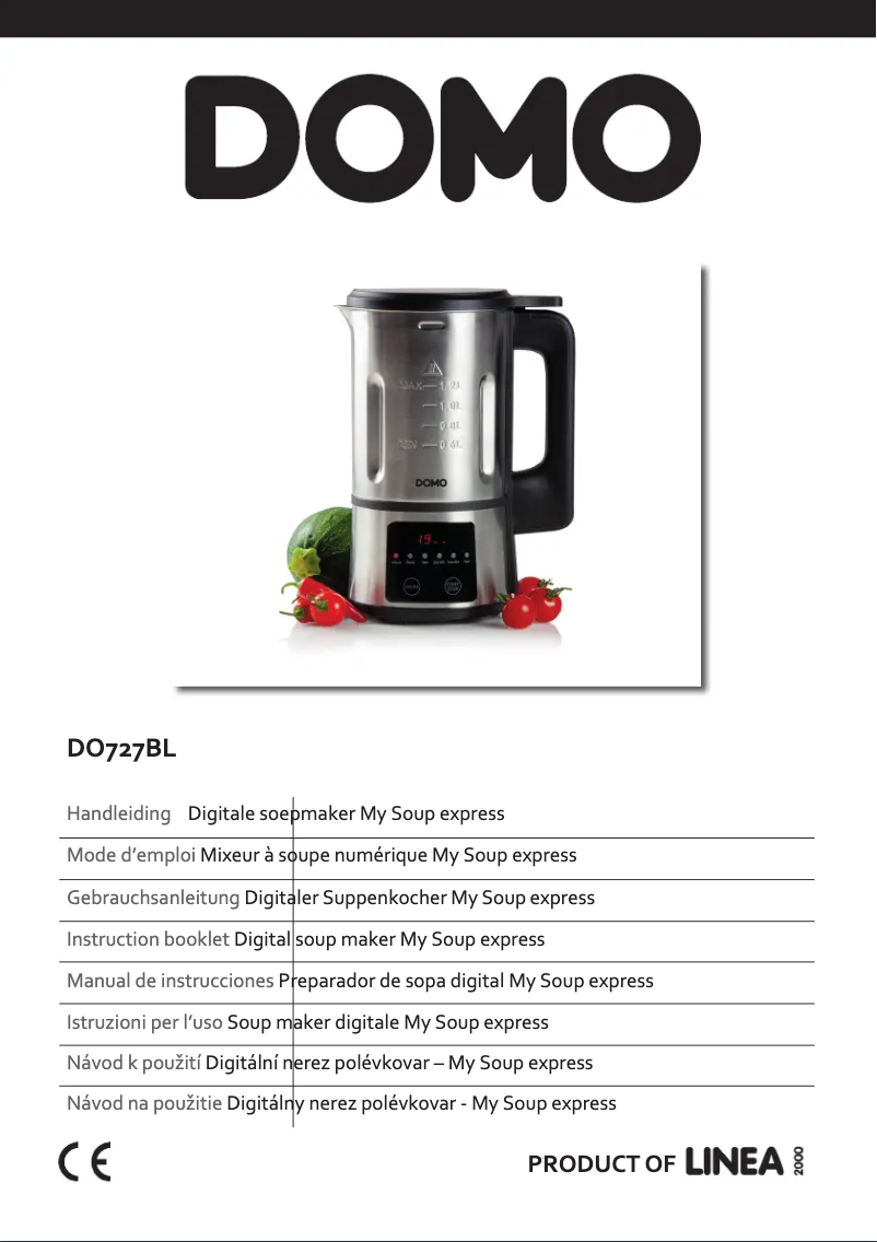 Page n°1 - Manuel utilisateur Domo DO727BL