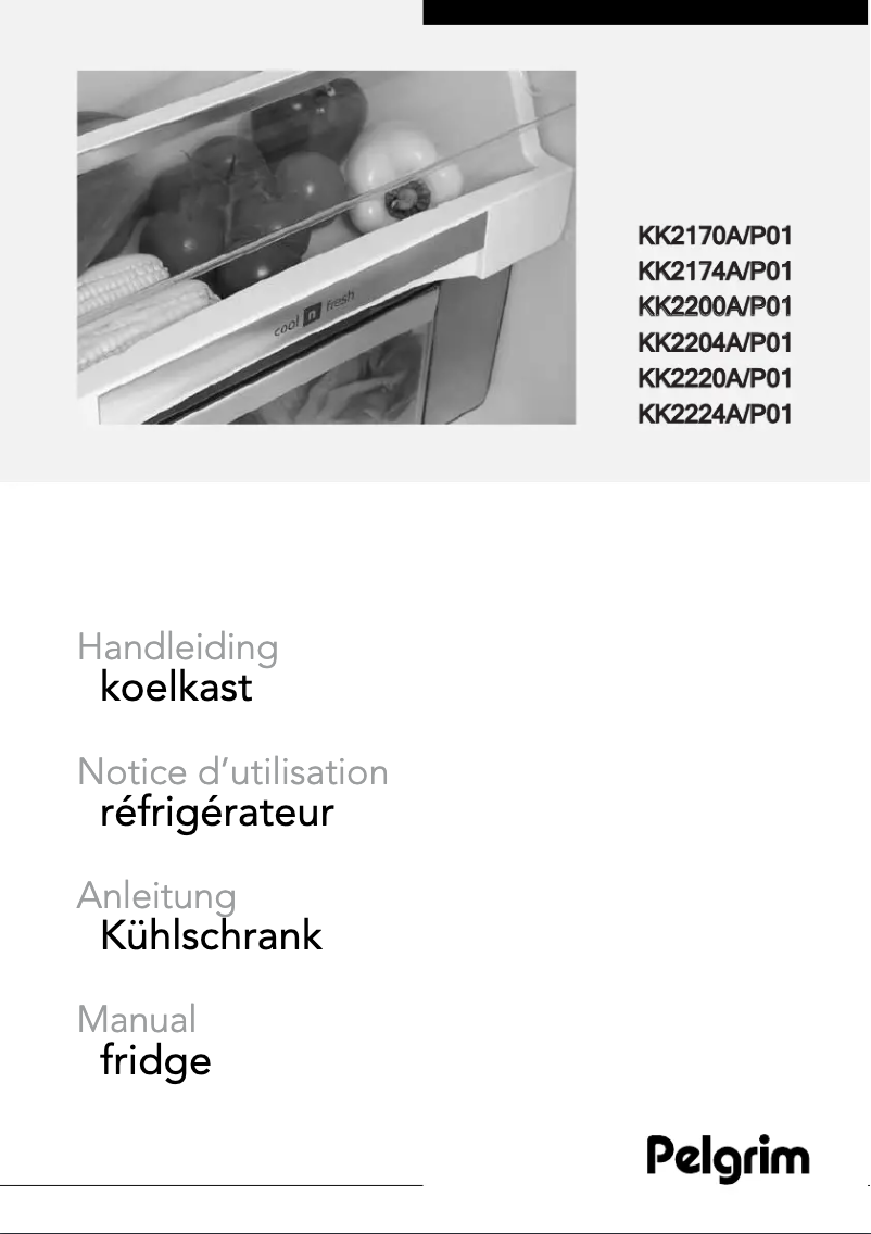 Page 1 de la notice Manuel utilisateur Pelgrim KK2174A