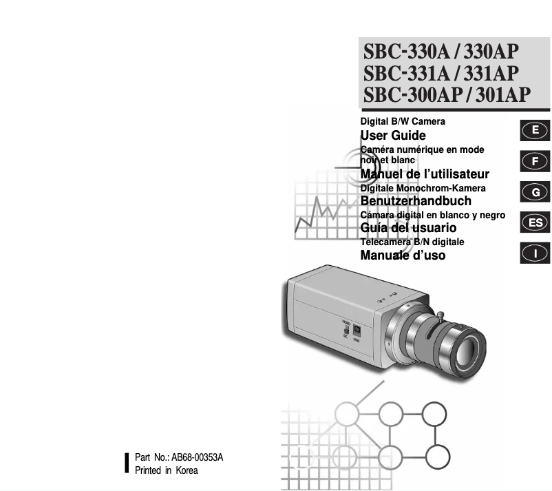 Page 1 de la notice Manuel utilisateur Samsung SBC-301AP