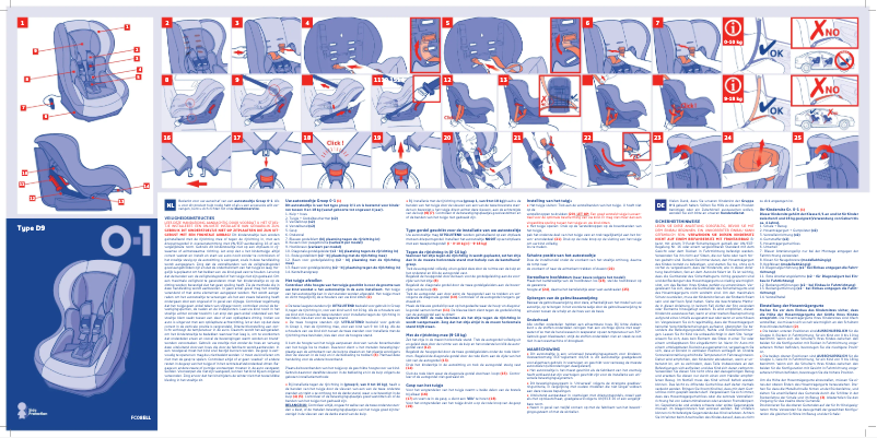 Page 1 de la notice Manuel utilisateur Nania Cosmo Sp