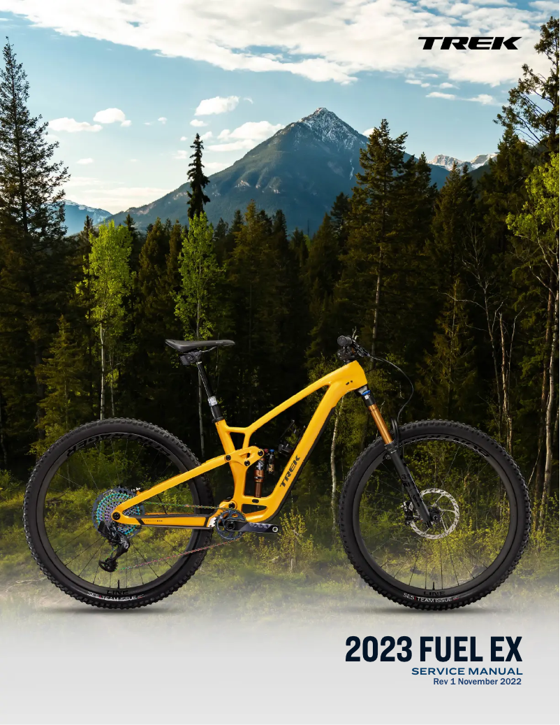 Image de la première page du manuel de l'appareil Fuel EX AL Frame Set Gen 6