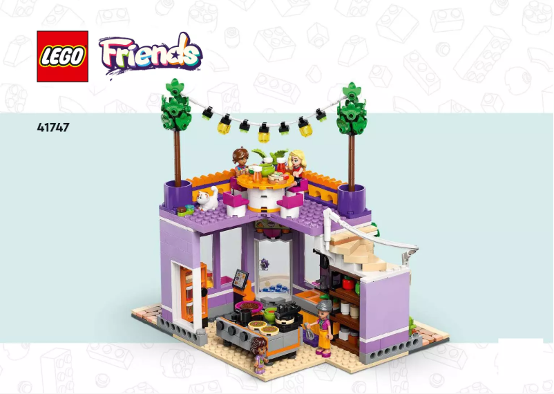 Page n°1 - Manuel utilisateur Lego Friends 41747