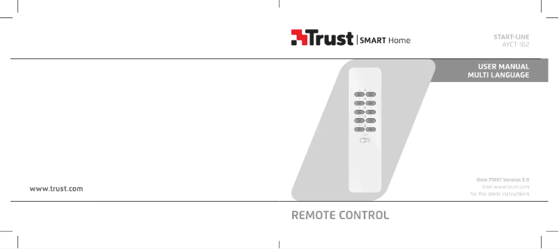 Image de la première page du manuel de l'appareil AYCT-102
