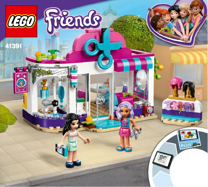Página 1 del manual Manual de usuario Lego Friends 41391