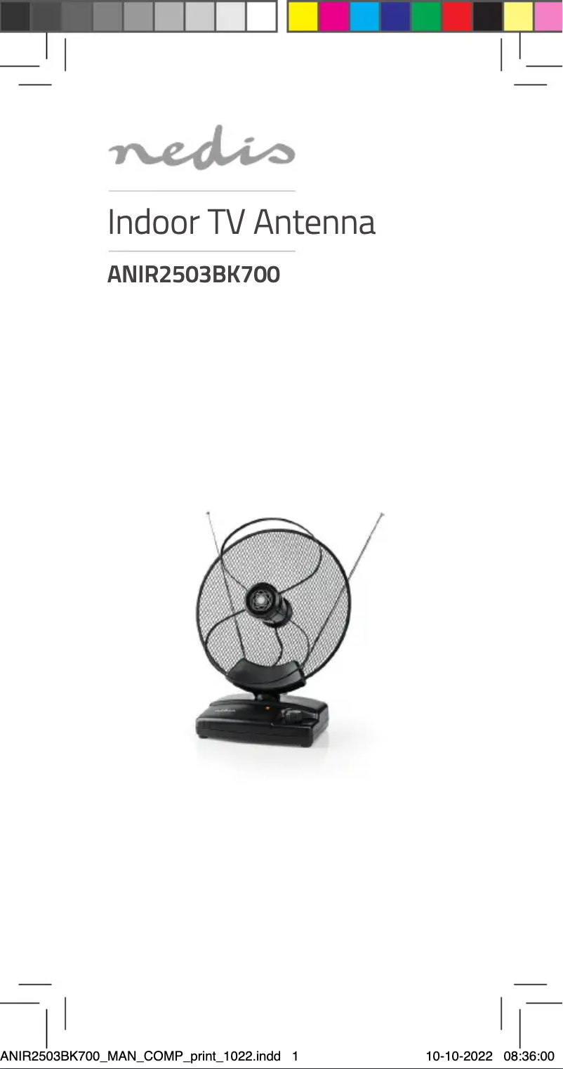 Image de la première page du manuel de l'appareil ANIR2503BK700