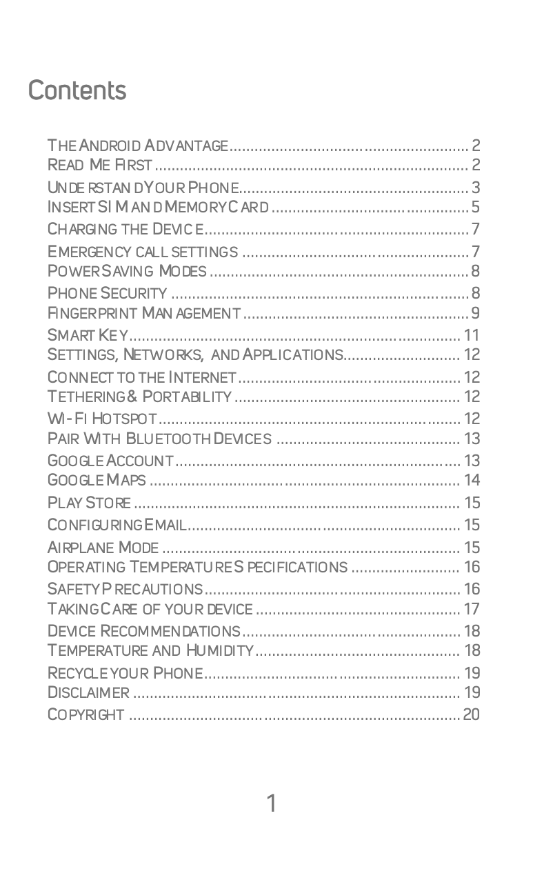 Page 1 de la notice Manuel utilisateur Micromax E4820