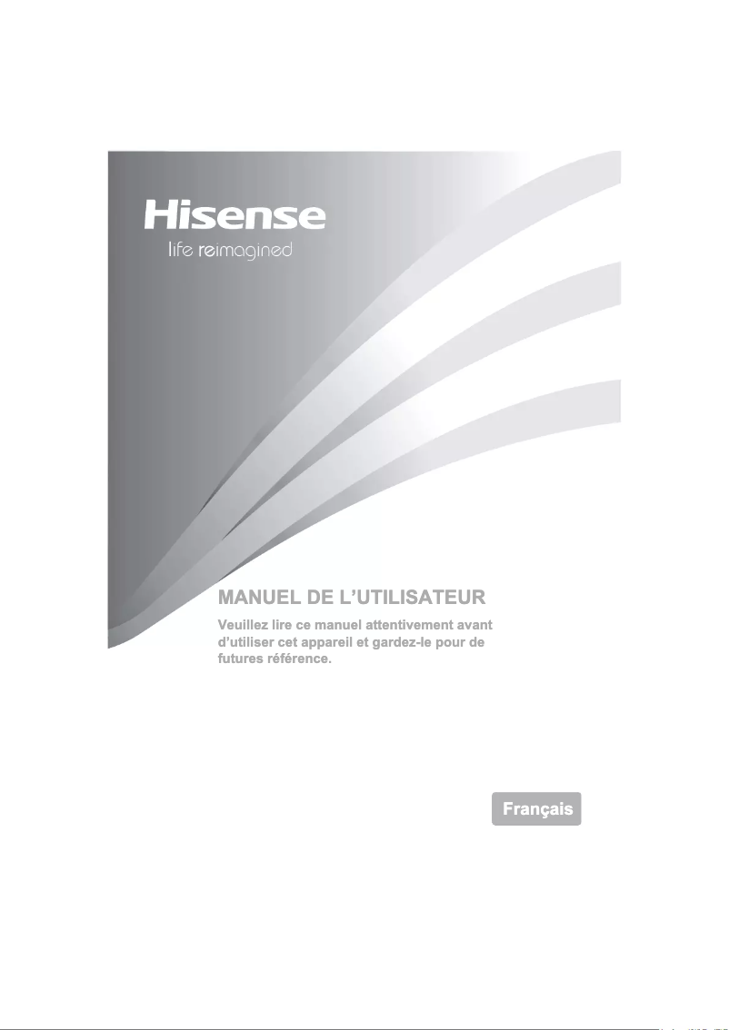 Page 1 de la notice Manuel utilisateur Hisense RF715N4AS1